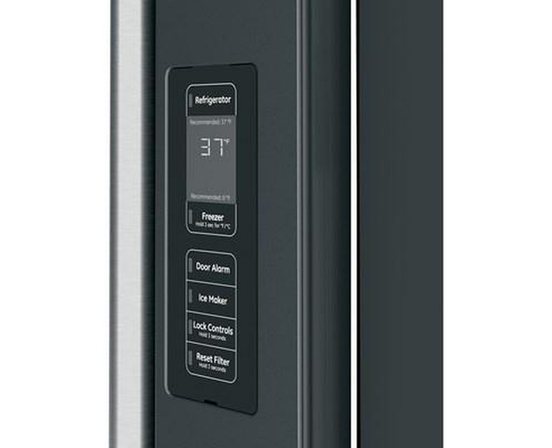 Réfrigérateur trois portes avec porte à deux battants à profondeur de comptoir de 36 po, 23,1 Pi cu. avec connection WiFi Café - CWE23SP3MD1