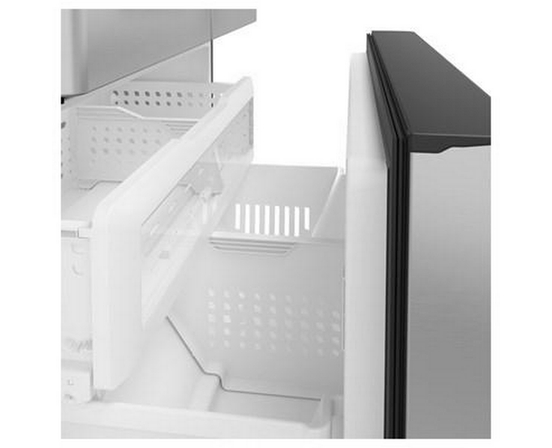 Réfrigérateur trois portes avec porte à deux  battants à profondeur de comptoir de 36 po, 23,1 Pi cu. avec connection WiFi Café - CWE23SP2MS1