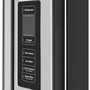 Réfrigérateur trois portes avec porte à deux  battants à profondeur de comptoir de 36 po, 23,1 Pi cu. avec connection WiFi Café - CWE23SP2MS1