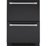 Réfrigérateur à double tiroirs de 24 po, 5,7 Pi cu. Café - CDE06RP3ND1