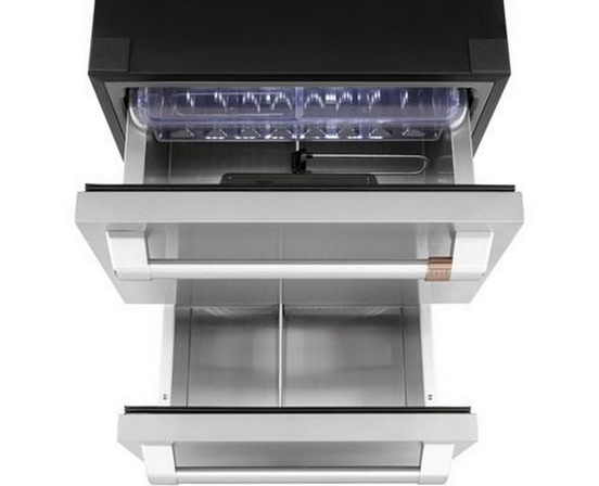 Réfrigérateur à double tiroirs de 24 po, 5,7 Pi cu. Café - CDE06RP2NS1