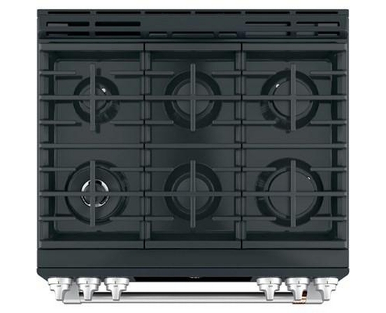 Cuisinière encastrée à gaz de 30 po avec WiFi Connect Café - CCGS700P3MD1