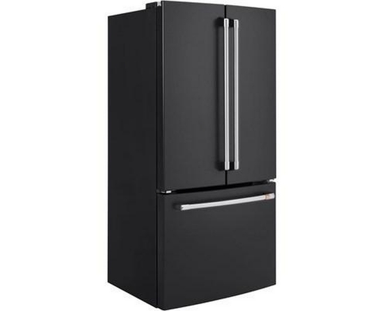 Réfrigérateur trois portes avec porte à deux battants à profondeur de comptoir de 33 po, 18,6 Pi cu. Café - CWE19SP3ND1