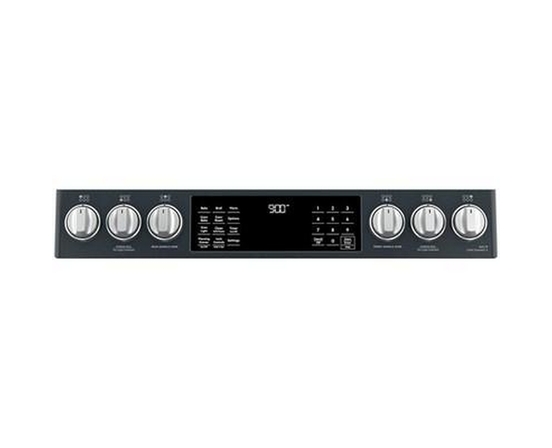 Cuisinière biénergie encastrable de 30 po avec tiroir chauffant Café - CC2S900P3MD1