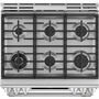 Cuisinière biénergie encastrable de 30 po Café - CC2S950P2MS1