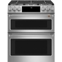 Cuisinière intégrée à gaz de 30 po avec technologie convection Café - CCGS750P2MS1