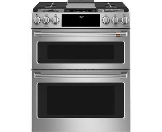 Cuisinière intégrée à gaz de 30 po avec technologie convection Café - CCGS750P2MS1
