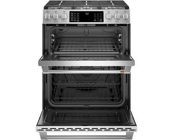 Cuisinière intégrée à gaz de 30 po avec technologie convection Café - CCGS750P2MS1
