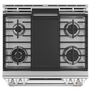 Cuisinière intégrée à gaz de 30 po avec technologie convection Café - CCGS750P2MS1