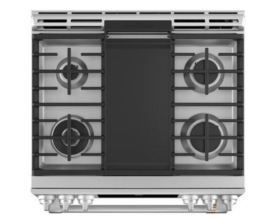 Cuisinière intégrée à biénergie de 30 po avec technologie convection Café - CC2S900P2MS1