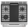 Cuisinière intégrée à biénergie de 30 po avec technologie convection Café - CC2S900P2MS1