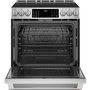 Cuisinière intégrée à induction de 30 po avec tiroir réchaud Café - CCHS900P2MS1