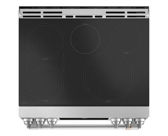 Cuisinière intégrée à induction de 30 po avec tiroir réchaud Café - CCHS900P2MS1