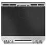 Cuisinière intégrée à induction de 30 po avec tiroir réchaud Café - CCHS900P2MS1