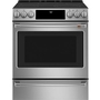 Cuisinière encastrable électrique de 30 po avec tiroir chauffant Café - CCES700P2MS1