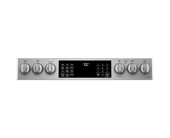 Cuisinière encastrable électrique de 30 po avec tiroir chauffant Café - CCES700P2MS1