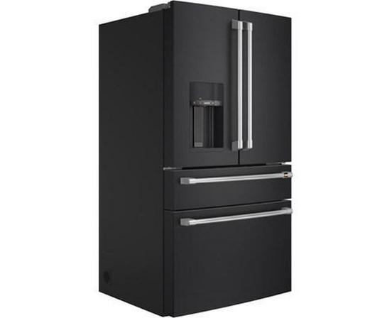 Réfrigérateur quatre portes avec porte à deux battants de 36 po, 27,6 Pi cu. Café - CVE28DP3ND1