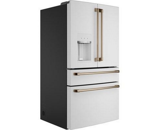 Réfrigérateur quatre portes avec porte à deux battants de 36 po, 27,6 Pi cu. Café - CVE28DP4NW2