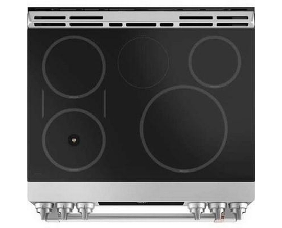 Cuisinière intégrée à induction de 30 po avec tiroir réchaud Café - CHS90XP2MS1