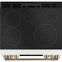 Cuisinière encastrable électrique de 30 po avec tiroir chauffant Café - CCES700P4MW2