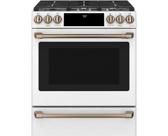 Cuisinière intégrée à gaz de 30 po avec technologie convection Café - CCGS700P4MW2