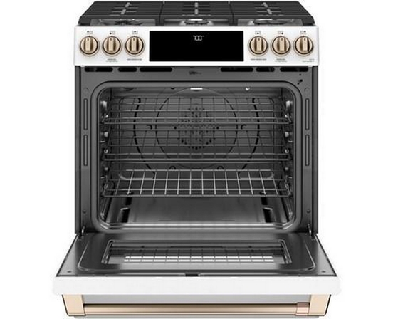 Cuisinière intégrée à gaz de 30 po avec technologie convection Café - CCGS700P4MW2