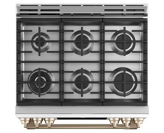 Cuisinière intégrée à gaz de 30 po avec technologie convection Café - CCGS700P4MW2