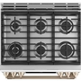 Cuisinière intégrée à gaz de 30 po avec technologie convection Café - CCGS700P4MW2