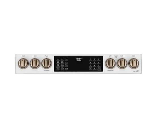 Cuisinière intégrée à induction de 30 po avec tiroir réchaud Café - CCHS900P4MW2