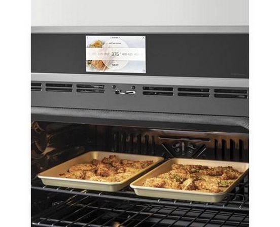 Four mural encastré simple de 30 po., 5,0 Pi cu. avec convection européenne véritable avec air direct Café - CTS90FP2NS1