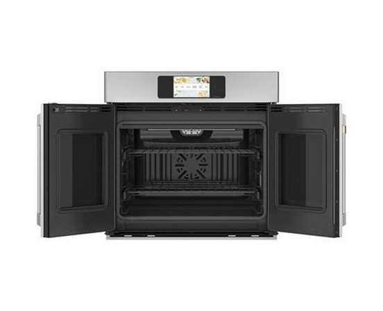 Four mural encastré simple de 30 po., 5,0 Pi cu. avec convection européenne véritable avec air direct Café - CTS90FP2NS1