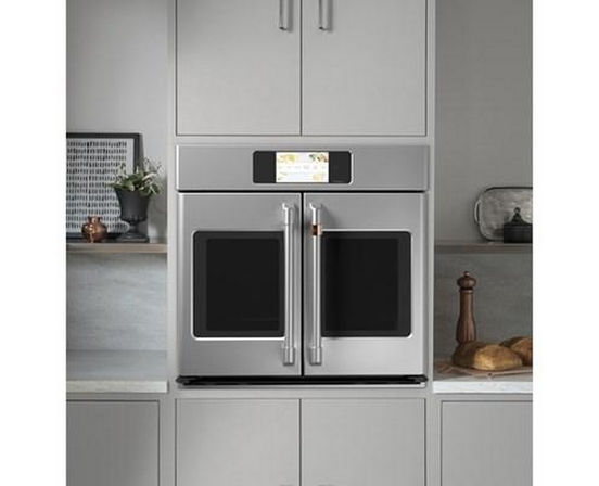 Four mural encastré simple de 30 po., 5,0 Pi cu. avec convection européenne véritable avec air direct Café - CTS90FP2NS1