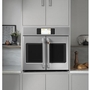 Four mural encastré simple de 30 po., 5,0 Pi cu. avec convection européenne véritable avec air direct Café - CTS90FP2NS1