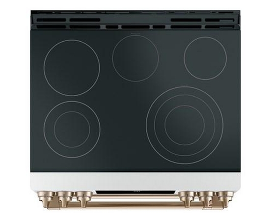 Cuisinière encastrable électrique de 30 po avec convection Café - CCES750P4MW2