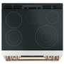 Cuisinière encastrable électrique de 30 po avec convection Café - CCES750P4MW2