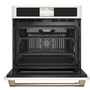 Four mural encastré de 30 po., 5 Pi cu. avec convection européenne véritable avec air direct Café - CTS90DP4NW2