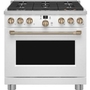 Cuisinière amovible à biénergie avec 6 brûleurs Café - C2Y366P4TW2