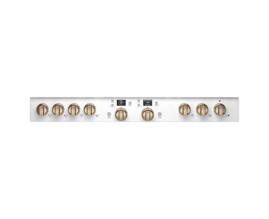 Cuisinière amovible à biénergie de 48 po avec 6 brûleurs et plaque chauffante Café - C2Y486P4TW2