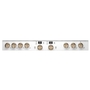 Cuisinière amovible à biénergie de 48 po avec 6 brûleurs et plaque chauffante Café - C2Y486P4TW2