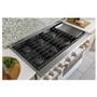 Cuisinière amovible à biénergie de 48 po avec 6 brûleurs et plaque chauffante Café - C2Y486P4TW2