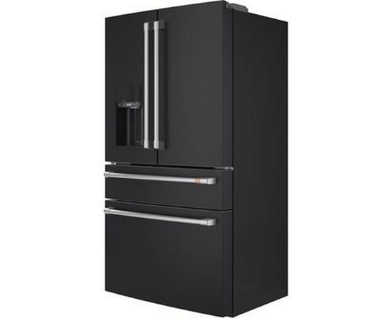 Réfrigérateur quatre portes avec porte à deux battants amovible à profondeur de comptoir de 36 po., 22.3 Pi cu. avec Wi-Fi Café - CXE22DP3PD1