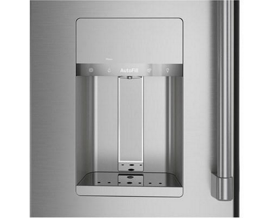 Réfrigérateur quatre portes avec porte à deux battants amovible à profondeur de comptoir de 36 po., 22.3 Pi cu. avec Wi-Fi Café - CXE22DP2PS1