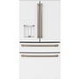 Réfrigérateur quatre portes avec porte à deux battants amovible à profondeur de comptoir de 36 po., 22.3 Pi cu. avec Wi-Fi Café - CXE22DP4PW2