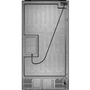 Réfrigérateur quatre portes avec porte à deux battants amovible à profondeur de comptoir de 36 po., 22.3 Pi cu. avec Wi-Fi Café - CXE22DP4PW2