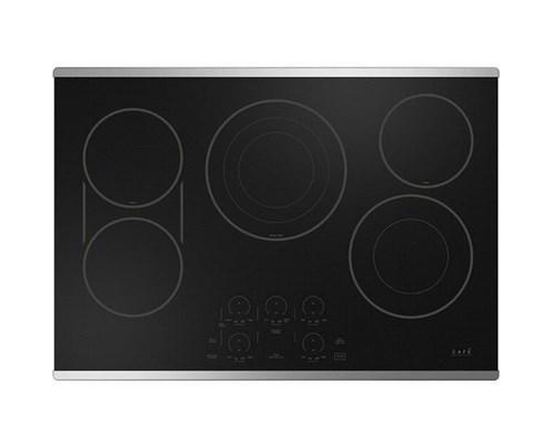 Table de cuisson encastrée électrique de 30 po avec Chef Connect Café - CEP90302TSS