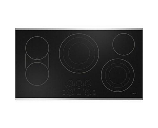 Table de cuisson encastrée électrique de 36 po avec Chef Connect Café - CEP90362TSS