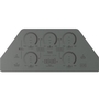 Table de cuisson encastrée à induction de 36 po avec Chef Connect Café - CHP90362TSS