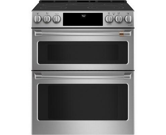 Cuisinière encastrable électrique de 30 po avec Wi-Fi Café - CCES750P2MS1