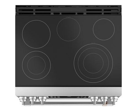 Cuisinière encastrable électrique de 30 po avec Wi-Fi Café - CCES750P2MS1
