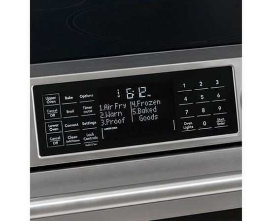 Cuisinière encastrable électrique de 30 po avec Wi-Fi Café - CCES750P2MS1